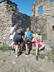 Třídní výlet na hrad Borotín