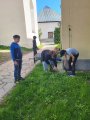 Úklid klem školy