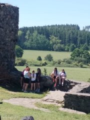 Třídní výlet na hrad Borotín