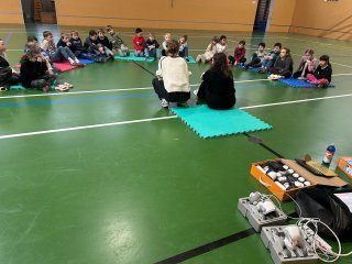 Projektové vyučování s IA roboty