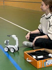 Projektové vyučování s IA roboty