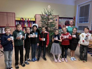 Vánoční nadílka ve třídě 