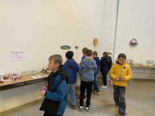 Prodejní výstava Denního a týdenního stacionáře Klíček a Dětského domova Radenín 