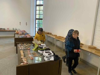 Prodejní výstava Denního a týdenního stacionáře Klíček a Dětského domova Radenín 