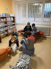 Beseda v městské knihovně 