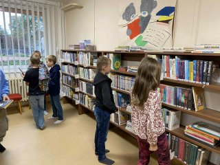 Beseda v městské knihovně 