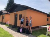 Školní výlet - Hluboká nad Vltavou, ČB