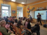 Projektový den - mezilidské vztahy a přednáška nevidomých