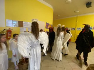 Mikuláš ve třídě