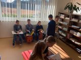 Beseda v Městské knihovně v Jistebnici