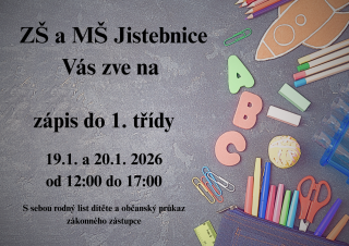 Zápis do 1. třídy
